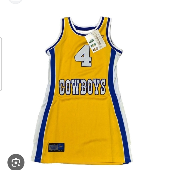 New W TagsJoe Dumars McNeese State Cowboys Jersey Dress Wmn's S Hardwood Legends - Picture 1 of 7